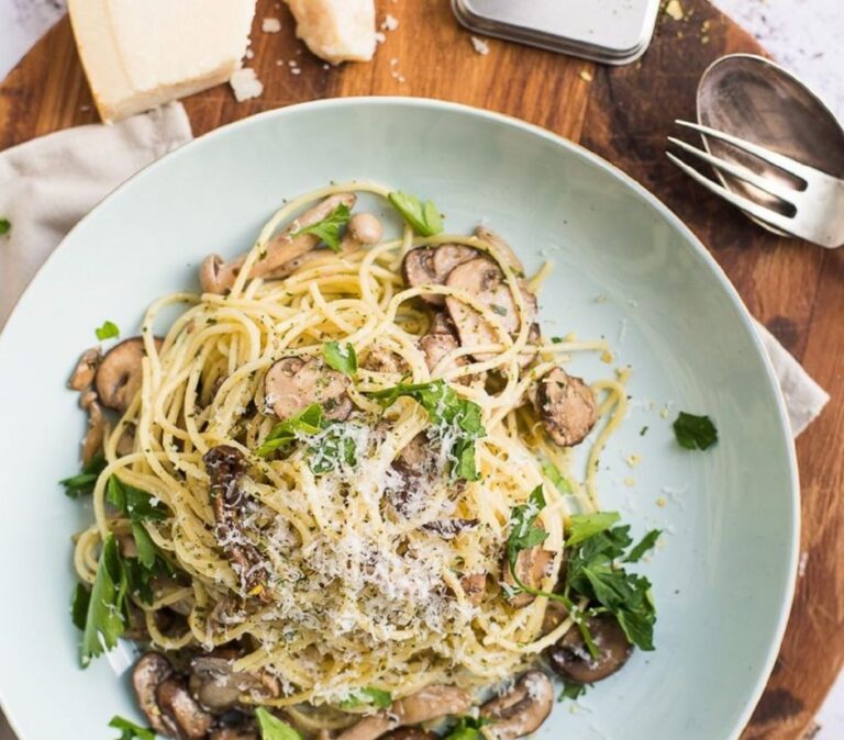 Het Lunters Hapje februari 2020; spaghetti al Funghi